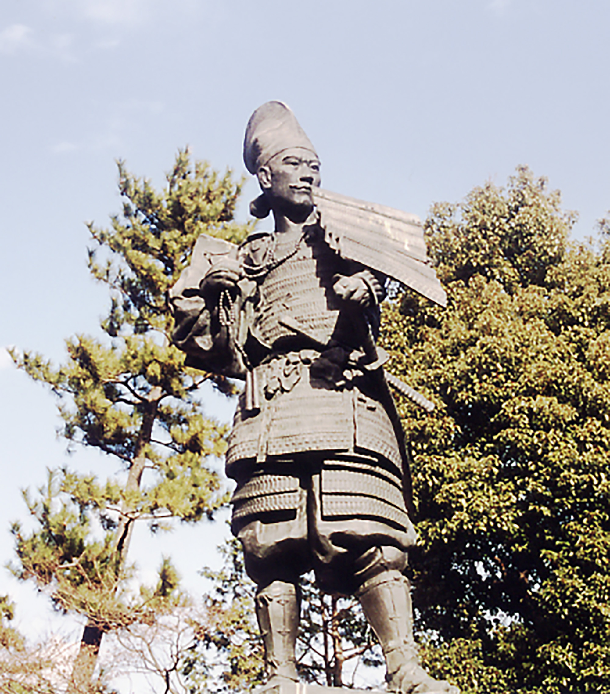 清州城跡公園の信長像